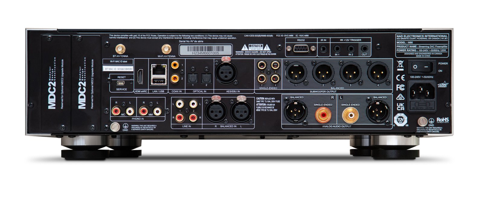 NAD M66 旗艦串流DAC前級:圖片 4