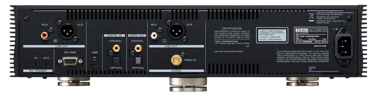 TEAC VRDS-701 CD唱盤:圖片 4