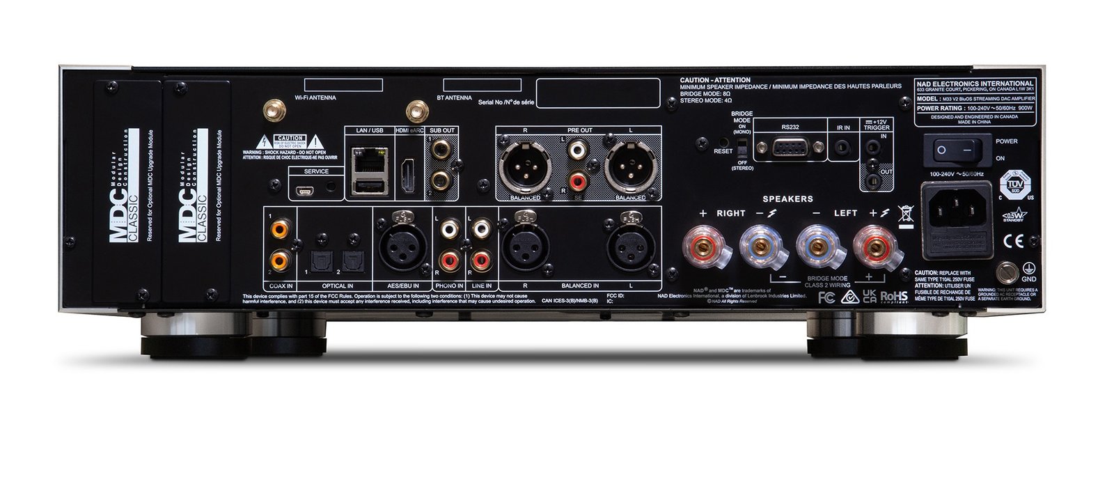 NAD M33V2 旗艦串流綜合擴大機:圖片 2